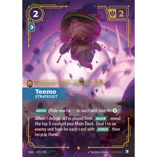 Teemo - Strategist FOIL - OGN (121)