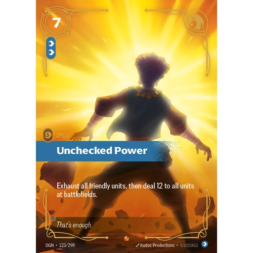 Unchecked Power FOIL - OGN (123)