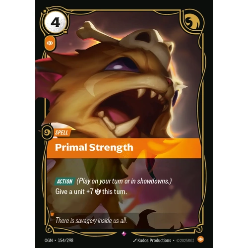 Primal Strength FOIL - 154