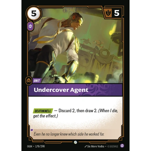 Undercover Agent FOIL - OGN (178)