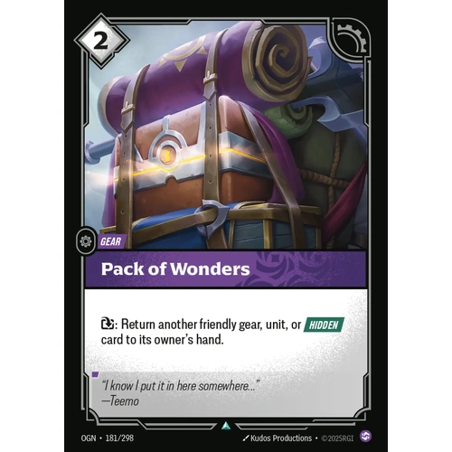 Pack of Wonders FOIL - 181