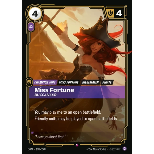 Miss Fortune - Buccaneer FOIL - 193