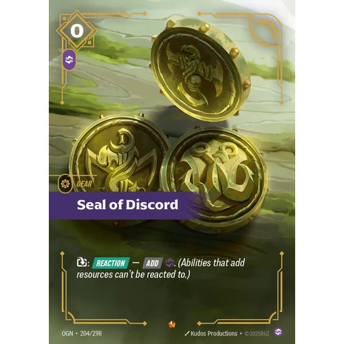 Seal of Discord FOIL - OGN (204)