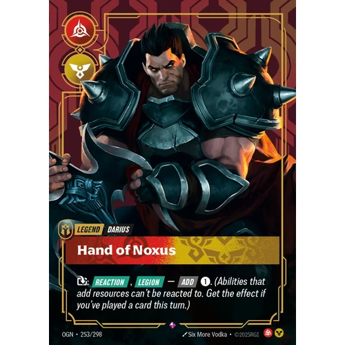 Darius - Hand of Noxus FOIL - OGN (253)