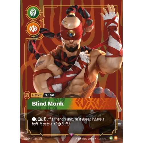 Lee Sin - Blind Monk FOIL - OGN (257)