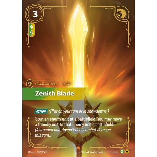 Zenith Blade FOIL - OGN (262)