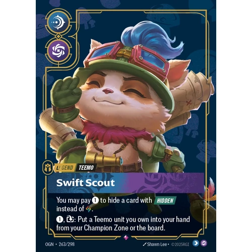 Teemo - Swift Scout FOIL - OGN (263)
