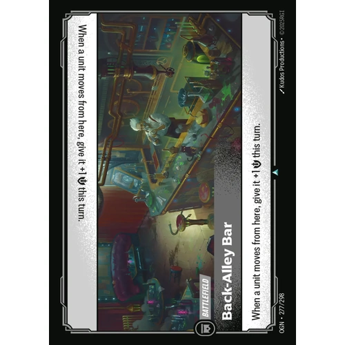 Back-Alley Bar FOIL - OGN (277)