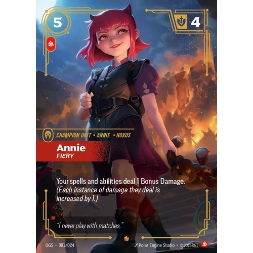Annie - Fiery FOIL - 001