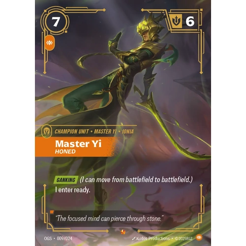 Master Yi - Honed FOIL - 009