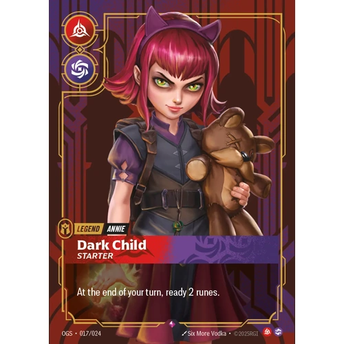 Annie - Dark Child (Starter) FOIL - 017