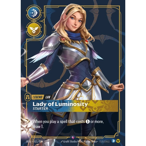 Lux - Lady of Luminosity (Starter) FOIL - 021