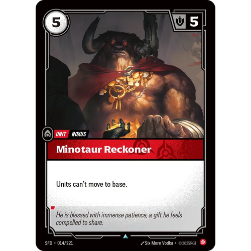 Minotaur Reckoner - SFD (014)