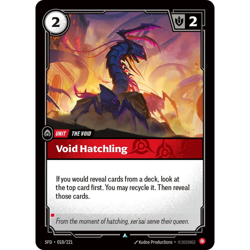 Void Hatchling - SFD (018)