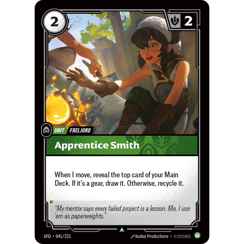 Apprentice Smith - SFD (041)