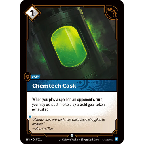 Chemtech Cask - SFD (063)