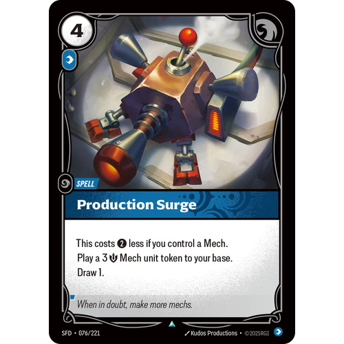 Production Surge - SFD (076)