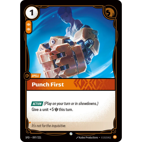 Punch First - SFD (097)