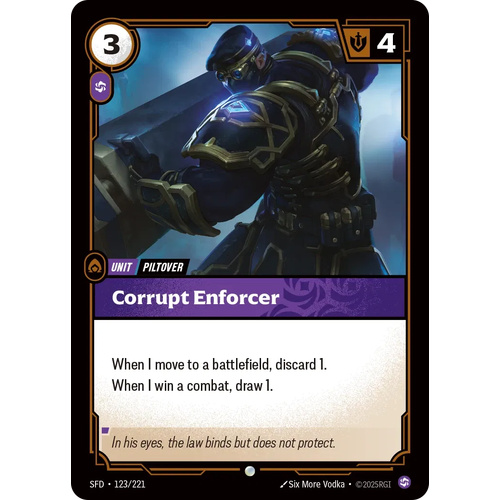Corrupt Enforcer - SFD (123)