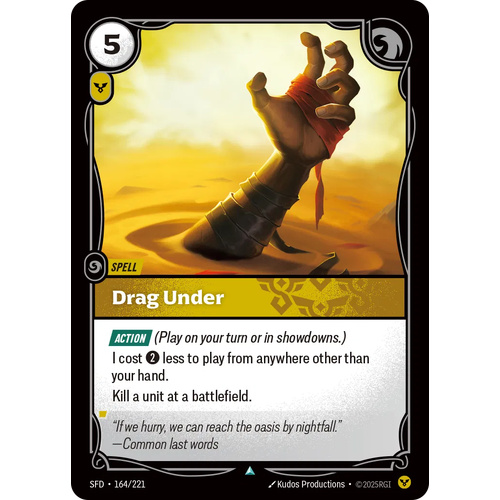 Drag Under - SFD (164)
