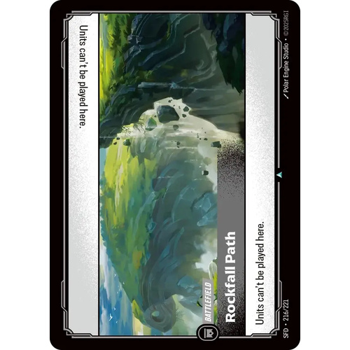 Rockfall Path - SFD (216)