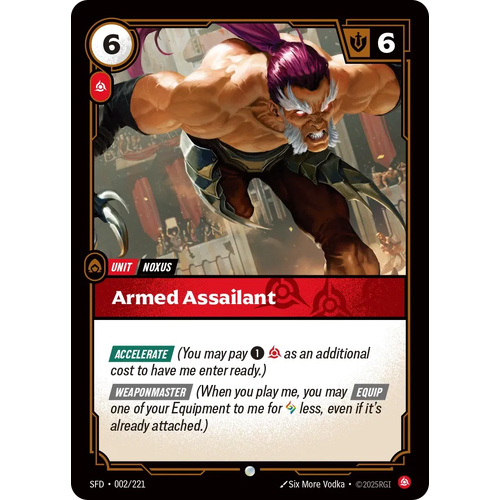 Armed Assailant FOIL - SFD (002)