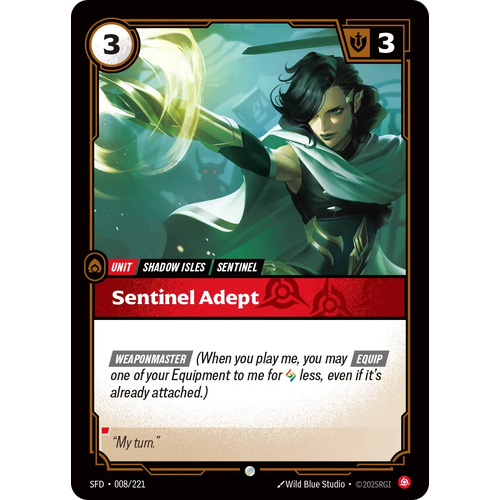 Sentinel Adept FOIL - SFD (008)