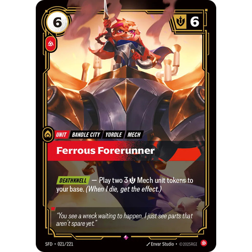 Ferrous Forerunner FOIL - SFD (021)