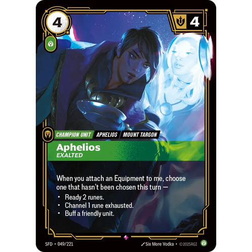 Aphelios - Exalted FOIL - SFD (049)