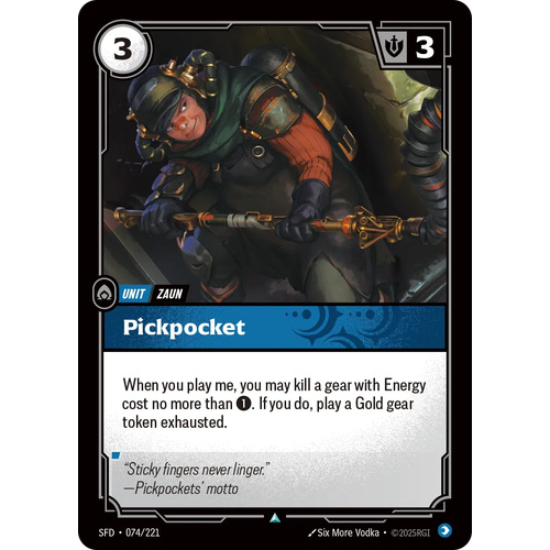 Pickpocket FOIL - SFD (074)