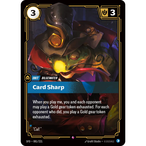Card Sharp FOIL - SFD (081)