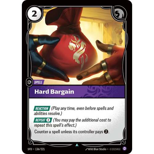 Hard Bargain FOIL - SFD (136)