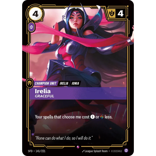 Irelia - Graceful FOIL - SFD (141)