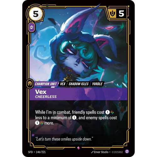 Vex - Cheerless FOIL - SFD (146)