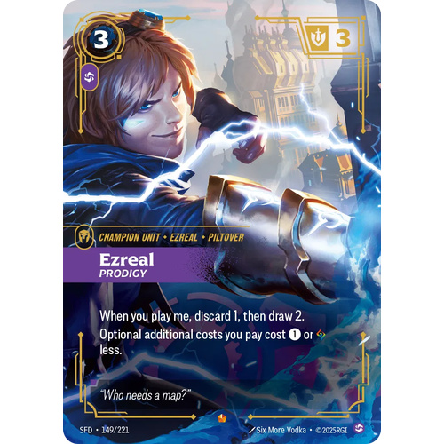 Ezreal - Prodigy FOIL - SFD (149)