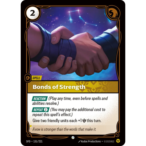 Bonds of Strength FOIL - SFD (151)