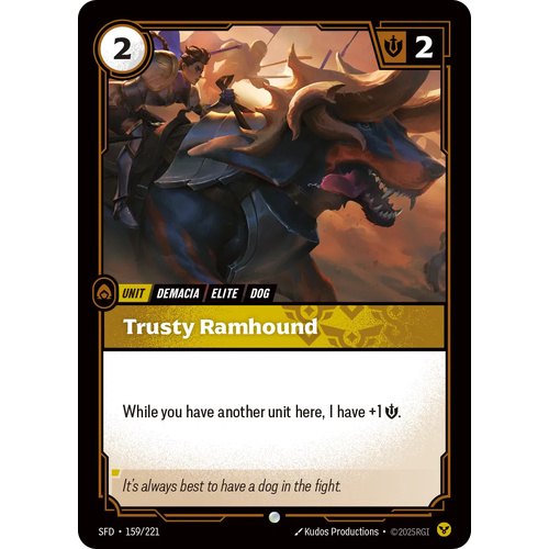 Trusty Ramhound FOIL - SFD (159)