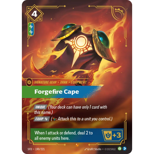 Forgefire Cape FOIL - SFD (190)