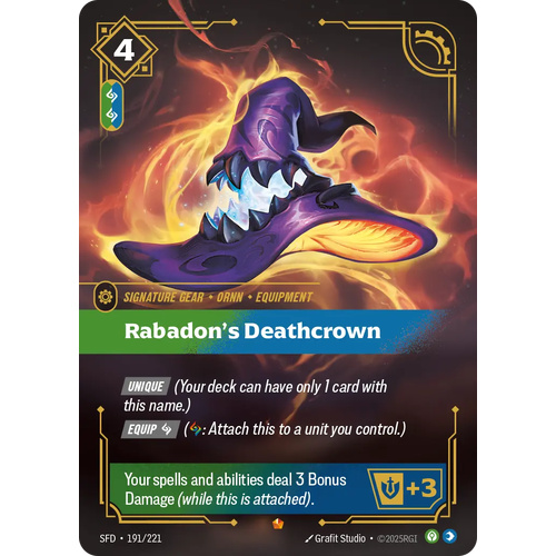 Rabadon's Deathcrown FOIL - SFD (191)