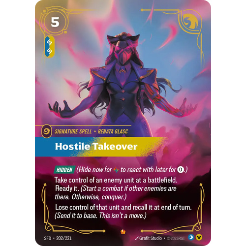 Hostile Takeover FOIL - SFD (202)