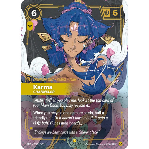 Karma - Channeler (Signature) FOIL - SFD (237s)
