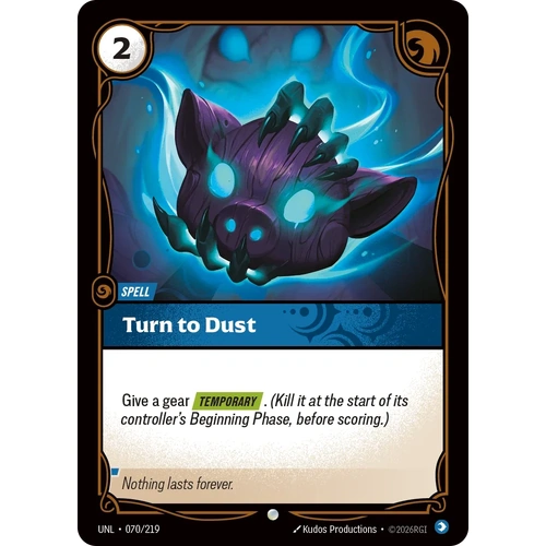 Turn to Dust - UNL (070)