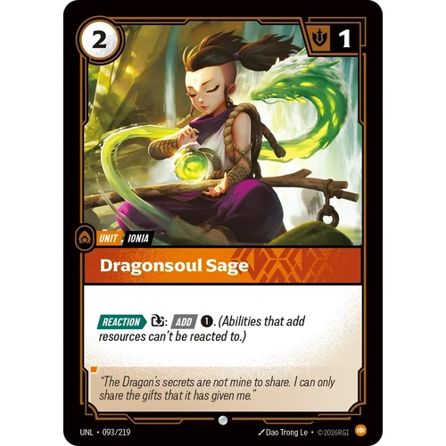 Dragonsoul Sage - UNL (093)