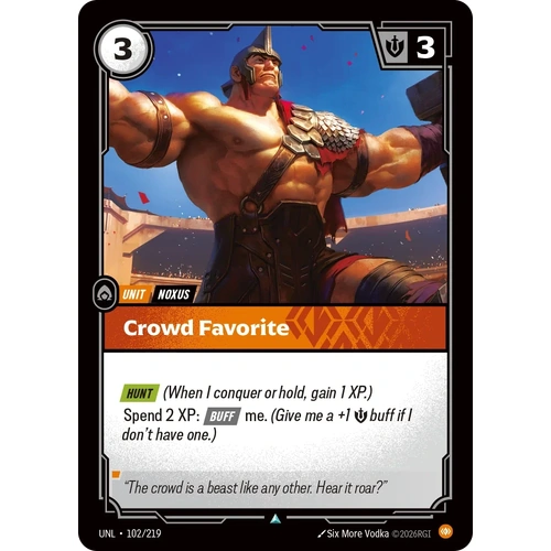 Crowd Favorite - UNL (102)