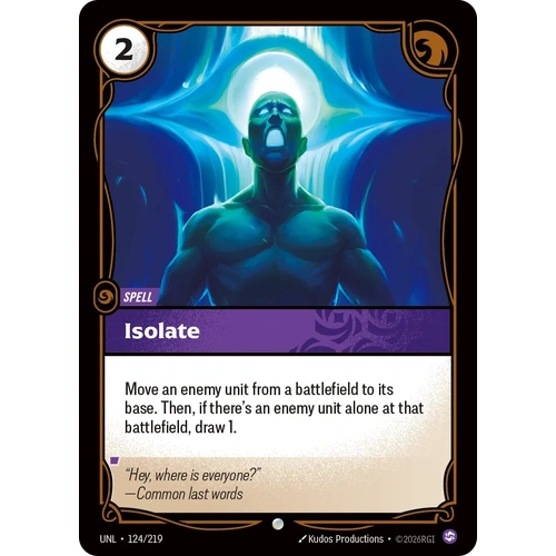 Isolate - UNL (124)
