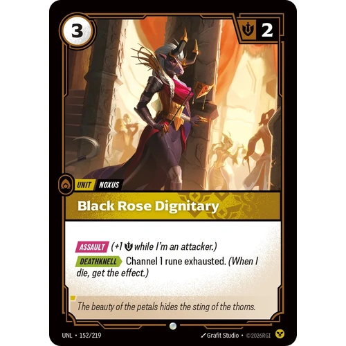 Black Rose Dignitary - UNL (152)