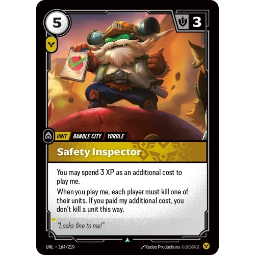 Safety Inspector - UNL (164)