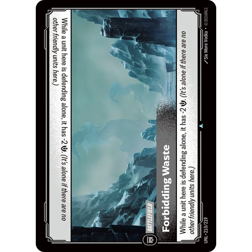 Forbidding Waste - UNL (210)