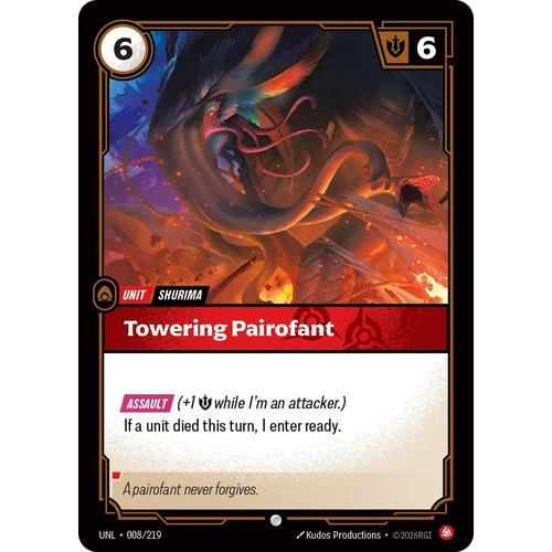 Towering Pairofant FOIL  - UNL (008)