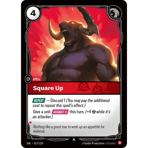 Square Up FOIL  - UNL (017)